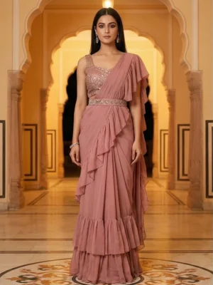 Home designerrufflesaree dustyrose